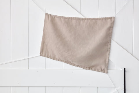Sonnensegel Musselin beige