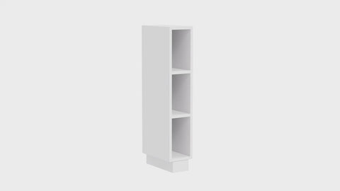 Stauraumregal WIC123-12 für Wickeltisch passend für Wickelaufsatz für IDANÄS und HEMNES