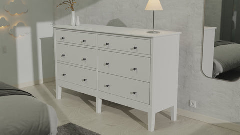 Stauraumregal WIC123-12 für Wickeltisch passend für Wickelaufsatz für IDANÄS und HEMNES