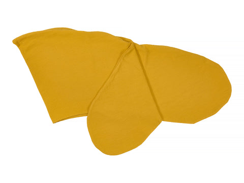 Stillkissenbezug Doppelkrepp Gelb Mustard