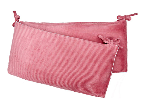 Bettumrandung Nestchen Cord Breitcord Rosa
