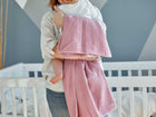 Babydecke Musselin – Rosa, Lifestyleansicht