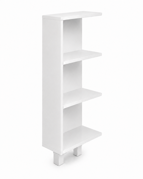 Stauraumregal weiß passend für HEMNES 108 cm mit zwei großen verstellbaren Füßen